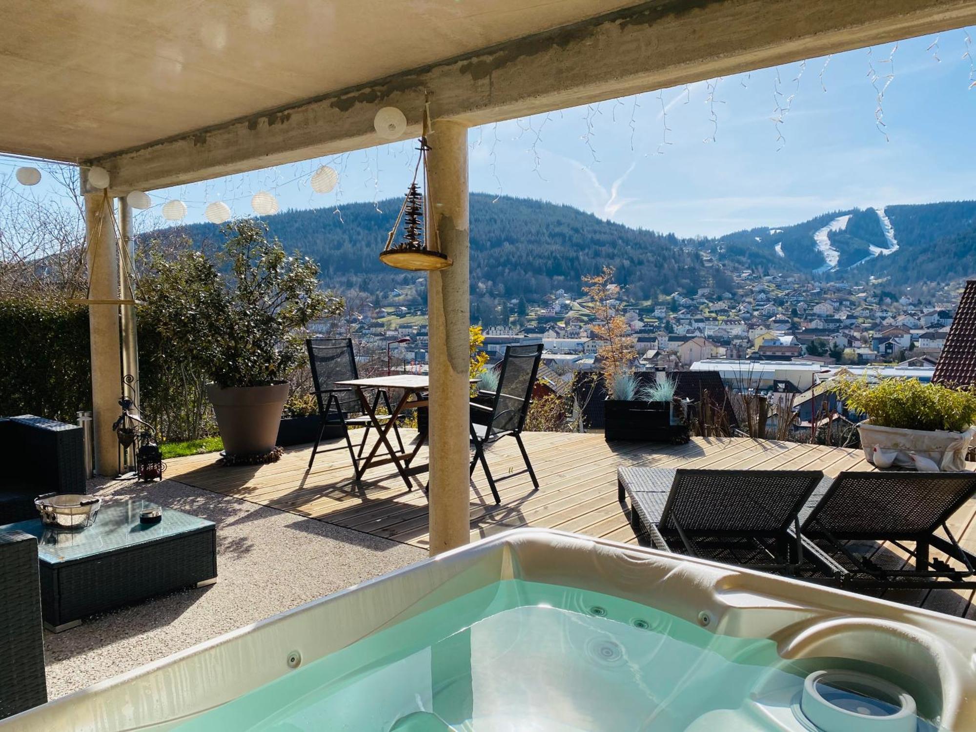 Au Nid Cosy D'Isa A Gerardmer Vosges - Spas Privatifs Exterior photo