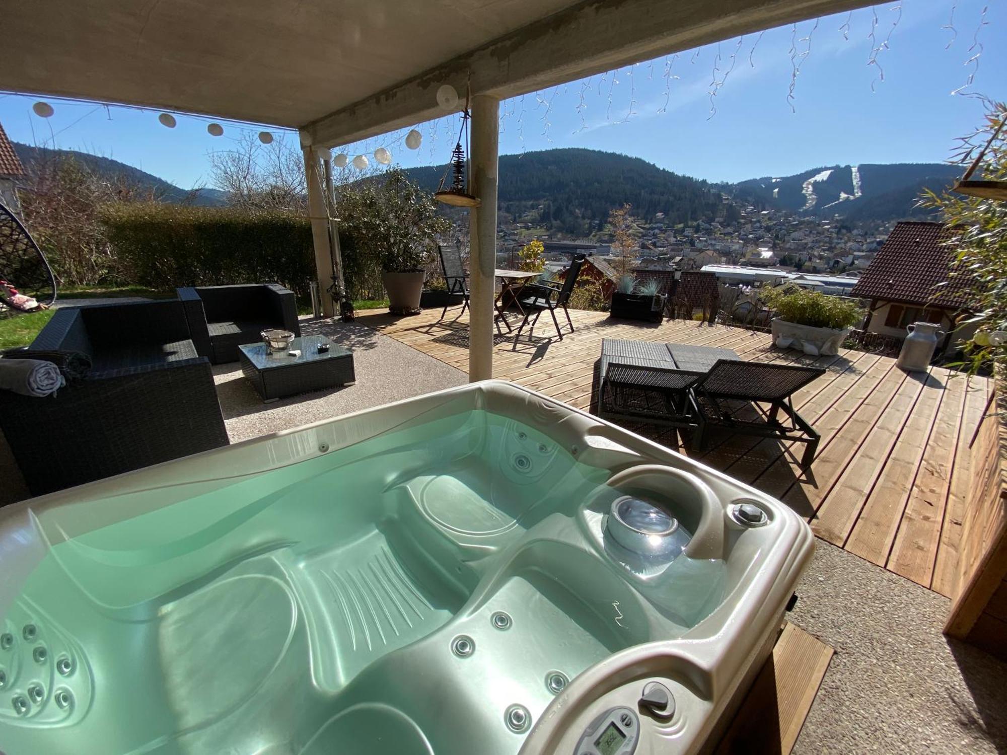 Au Nid Cosy D'Isa A Gerardmer Vosges - Spas Privatifs Exterior photo